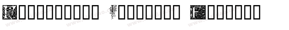 Ornamental Initials V字体转换